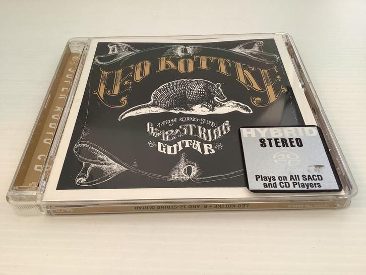 Leo Kottke ‎– 6- And 12-String Guitar SACD  folk cd, Verzamelen, Muziek, Artiesten en Beroemdheden, Zo goed als nieuw, Cd of Plaat