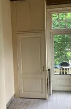 Eén paneeldeur in goede staat, Doe-het-zelf en Verbouw, Deuren en Horren, Ophalen, Gebruikt, 80 tot 100 cm, 215 cm of meer