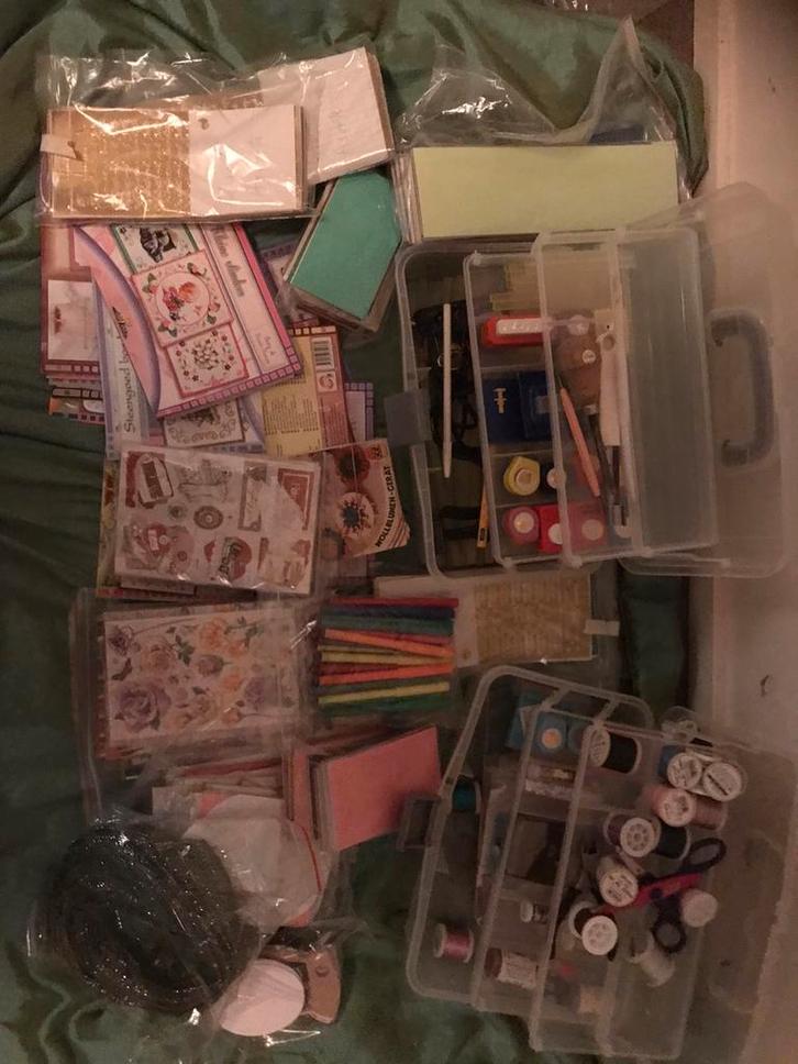 Partij hobby spullen nr 1, Hobby en Vrije tijd, Knutselen, Zo goed als nieuw, Materiaal, Ophalen of Verzenden