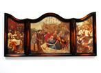 Drieluik Het Altaarstuk Schrijnwerkerambacht Quinten Massijs, Antiek en Kunst, Ophalen of Verzenden