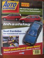 Autokampioen 3 1994 VW Golf Variant, Opel Astra SW, Cordoba, Ophalen of Verzenden, Nieuw, Opel