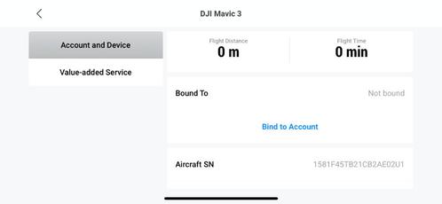 dij drone's Account unbound, Audio, Tv en Foto, Drones, Nieuw, Drone met camera, Verzenden