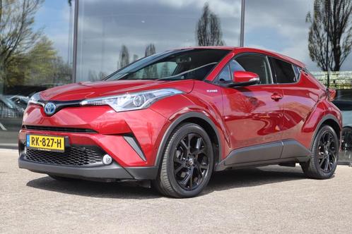 TOYOTA C-HR 1.8 HYBRID BLACK EDITION AUT. | LEDER | ADAPTIVE, Auto's, Toyota, Bedrijf, Te koop, C-HR, ABS, Achteruitrijcamera