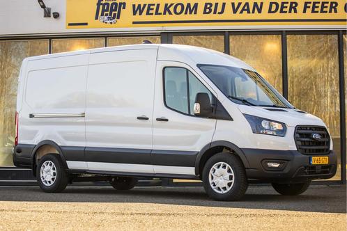 Ford Transit 350 2.0 TDCI L3H2 Trend EX.BTW Nieuw uit voorra, Auto's, Bestelauto's, Te koop, ABS, Achteruitrijcamera, Airconditioning