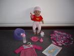 baby born met buikdrager en acc, Ophalen of Verzenden, Zo goed als nieuw, Babypop