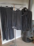 Merk Hebbeding maat 2 Linnen Set Antraciet/Grijs/Zwart, Kleding | Dames, Ophalen of Verzenden, Zo goed als nieuw, Maat 38/40 (M)