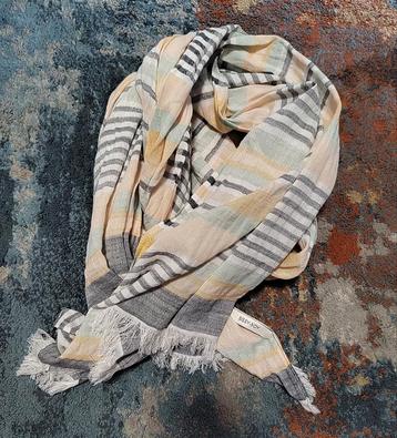 Sissy-Boy Sjaal - gestreept pastel kleuren gratis verzenden  beschikbaar voor biedingen