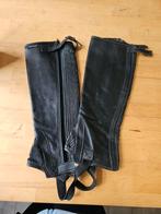 Lederen paardrij chaps  L, Ophalen of Verzenden