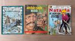 Stripboeken Natasja archie cash mac coy, Boeken, Meerdere stripboeken, Ophalen of Verzenden, Zo goed als nieuw, Gourmelen