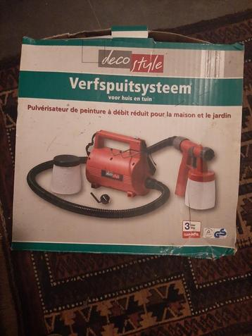 Verfspuitsysteem deco style Wagner NIEUW beschikbaar voor biedingen