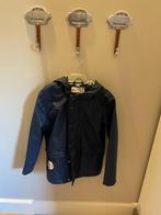 Regenjas donker blauw maat 128, Kinderen en Baby's, Kinderkleding | Maat 128, Ophalen, Zo goed als nieuw, Jas
