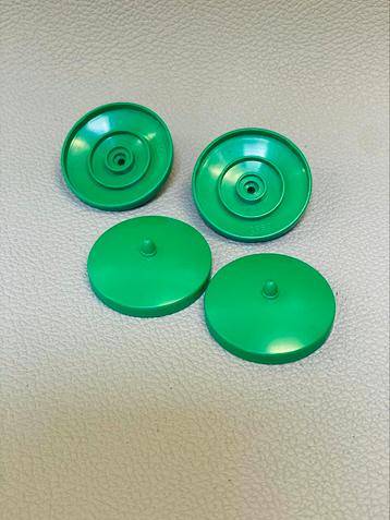 Lego Fabuland | Set van 4 x Trash Can Lid beschikbaar voor biedingen