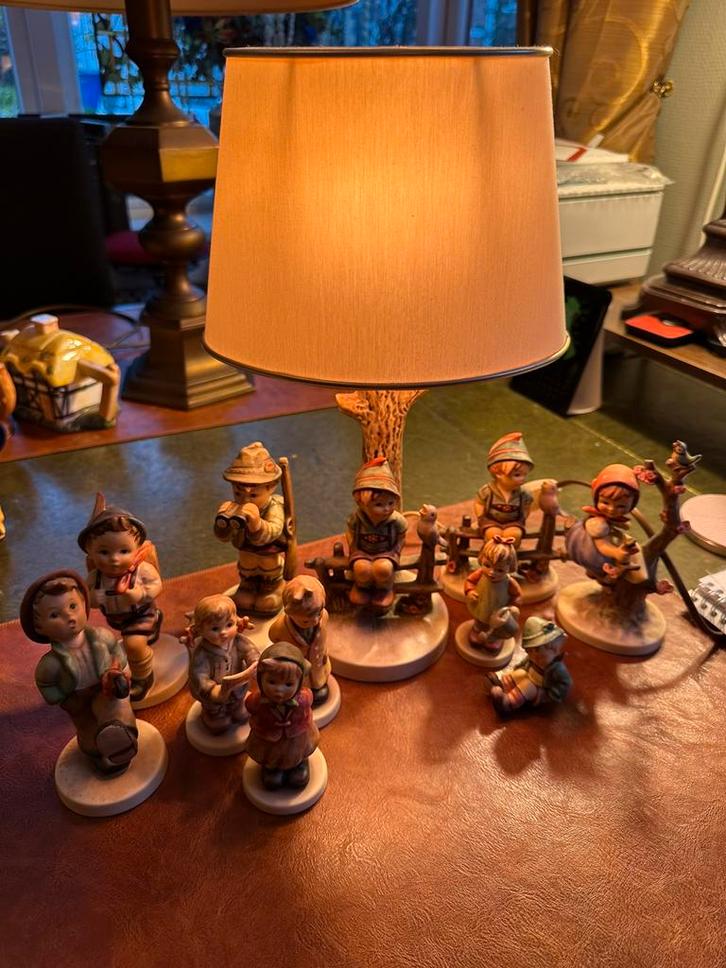 Goebel Hummel verzameling (o.a. zeldzame tafellamp), Verzamelen, Beelden en Beeldjes, Zo goed als nieuw, Hummel, Ophalen of Verzenden