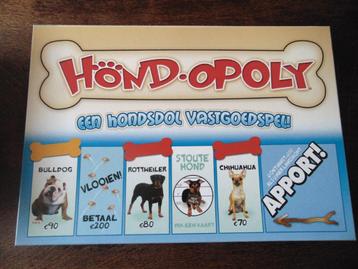Hond-opoly Spel van Late for The Sky NIEUW beschikbaar voor biedingen