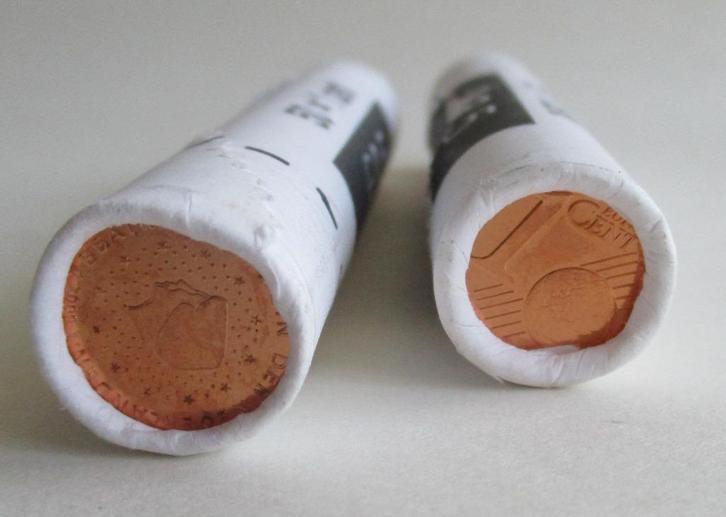 1 Cent-2000-verpakt per 50 per rol -BEATRIX- koper, Postzegels en Munten, Munten | Nederland, Losse munt, 5 gulden, Koningin Beatrix