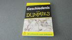 GESCHIEDENIS VOOR DUMMIES, Ophalen of Verzenden, Zo goed als nieuw, Overige gebieden