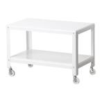 Ikea PS 2012 witte trolley, Huis en Inrichting, Tafels | Sidetables, Ophalen, Gebruikt, 50 tot 100 cm, Metaal