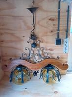 Robuuste lamp, boerderij, smeedijzer, vintage, Ophalen, Zo goed als nieuw
