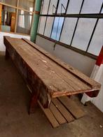 Bijzondere lange werkbank/eettafel, Huis en Inrichting, Tafels | Eettafels, Ophalen