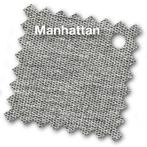 Riva Parasol Ø3m Manhattan | Platinum, Kantelbaar, Nieuw, Ophalen of Verzenden, Stokparasol