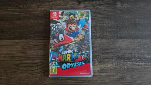 Super Mario Odyssey - Nintendo Switch, Spelcomputers en Games, Games | Nintendo Switch, Zo goed als nieuw, Overige genres, 1 speler