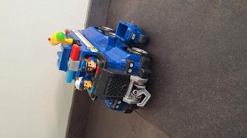 Paw Patrol Chase reddingsauto geluid en licht en motorrijder beschikbaar voor biedingen