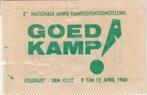 ANWB kampeertentoonstelling Goed Kamp - Houtrust Den Haag, Ophalen of Verzenden