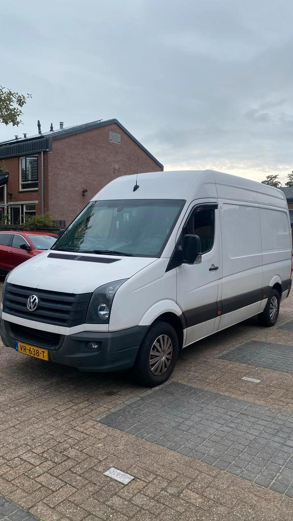 Volkswagen Crafter 2.0 TDI  80kw 2015 airco/trekh/bluetooth, Auto's, Bestelauto's, Particulier, Bluetooth, Centrale vergrendeling