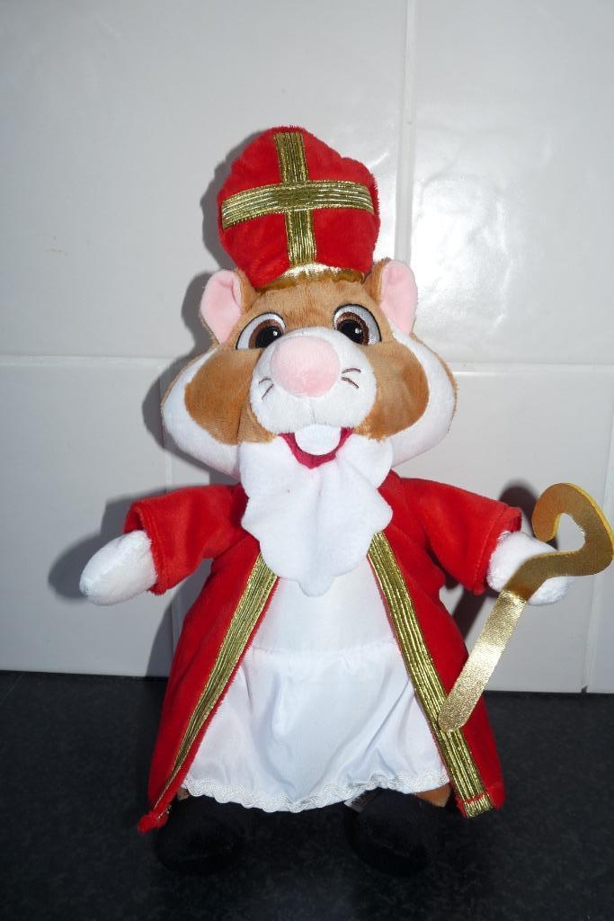 nieuw sinterklaas hamster albert heijn JG060820, Kinderen en Baby's, Speelgoed | Knuffels en Pluche, Nieuw, Overige typen, Ophalen of Verzenden