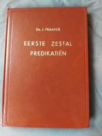 Eerste zestal predikatien door ds Fraanje, Ophalen of Verzenden, Gelezen