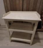 Houten landelijke bijzettafel, Huis en Inrichting, Ophalen, 50 tot 100 cm, Rechthoekig, 50 tot 75 cm