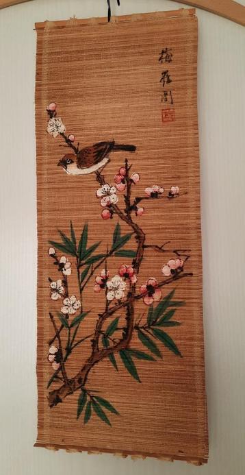 wandkleed - japanse stijl - 22,5 x 58 cm beschikbaar voor biedingen