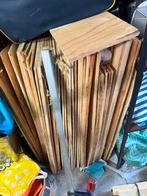 50 á 55 houten platen 9 mm dik, Doe-het-zelf en Verbouw, Hout en Planken, Ophalen, Minder dan 25 mm, Zo goed als nieuw, Plank