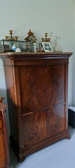 Antiek secretaire met marmeren blad, Ophalen