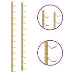 Wijnrek wijnrekken voor 12 flessen wijn goud GRATIS BEZORGD!, 5 tot 15 flessen, Verzenden, Nieuw, Metaal