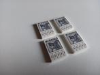 NIEUW: White Tile 2 x 3 with Poster with Black 'MISSING' and, Lego, Nieuw, Ophalen of Verzenden, X