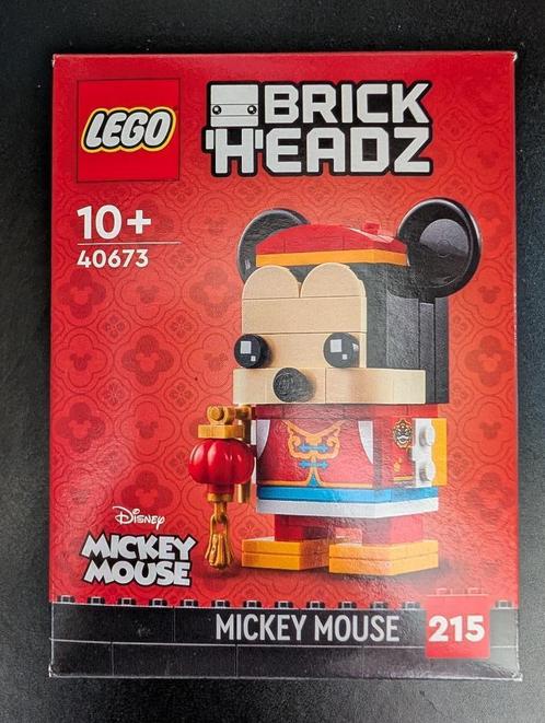 Lego 40673 Brickheadz Mickey Mouse op het lentefestival., Kinderen en Baby's, Speelgoed | Duplo en Lego, Nieuw, Lego, Complete set