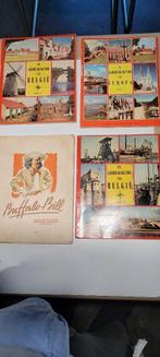 lot oude prent plak boeken (3iv266), Verzenden