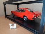 Ford Taunus L Coupe 1971 TC1 in rood van KK Scale 1:18, Hobby en Vrije tijd, Modelauto's | 1:18, Overige merken, Auto, Nieuw, Ophalen of Verzenden