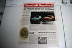 Folder / krant Vauxhall Gazette (1974) (4), Nieuw, Overige merken, Ophalen of Verzenden