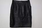 By-Bar mooie zwarte rok echt leer! maat 36, Kleding | Dames, Rokken, By-bar, Ophalen of Verzenden, Zo goed als nieuw, By-bar.nl
