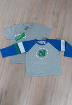 Noppies Benetton shirt en longsleeve maat 74 grijs blauw, Kinderen en Baby's, Babykleding | Maat 74, Nieuw, Shirtje of Longsleeve