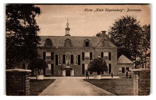 Brummen, Huize "Klein Engelenburg", Verzamelen, Ansichtkaarten | Nederland, Gelopen, Gelderland, 1920 tot 1940, Verzenden