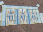 145x72,5 art deco tableau voor achter fornuis Maison Helman, Antiek en Kunst, Ophalen