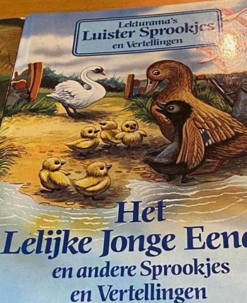 Het Lelijke jonge eendje , lecturama , nieuw en mooi, Ophalen of Verzenden, Zo goed als nieuw