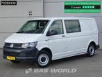Volkswagen Transporter Dubbel Cabine L2H1 Airco Cruise Euro6, Auto's, Gebruikt, Euro 6, 4 cilinders, Wit