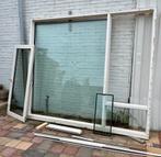 VEKA kunststof kozijn met draairaam, bovenlicht en suskast, Ophalen, Kunststof, Gebruikt, 150 tot 225 cm