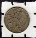 Munt Tsjechoslowakije 50 haleru 1982., Postzegels en Munten, Munten | Europa | Niet-Euromunten, Losse munt, Overige landen, Verzenden