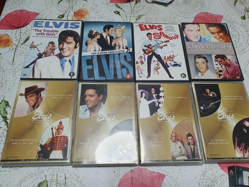 27 DVDST DVD's van Elvis Presley en 3x cassettebandjes in bS, Cd's en Dvd's, Dvd's | Klassiekers, Zo goed als nieuw, Overige genres