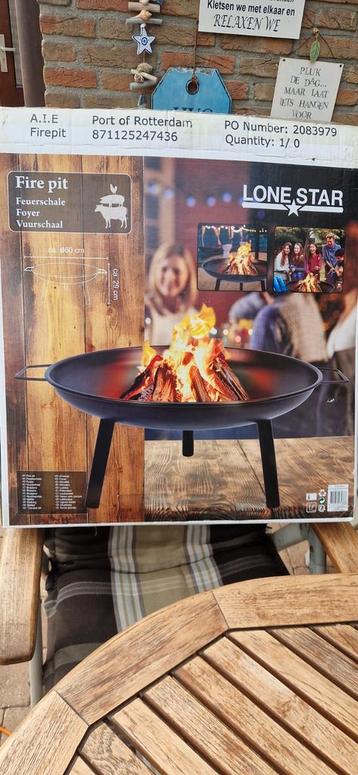 Lone Star vuurschaal - Nieuw in doos beschikbaar voor biedingen